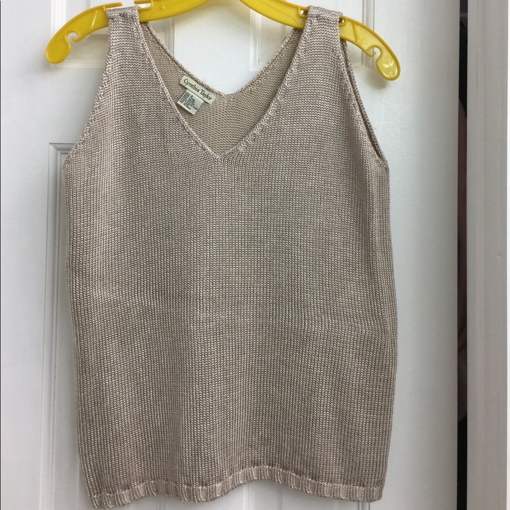 Cynthia Taylor Knit tank top